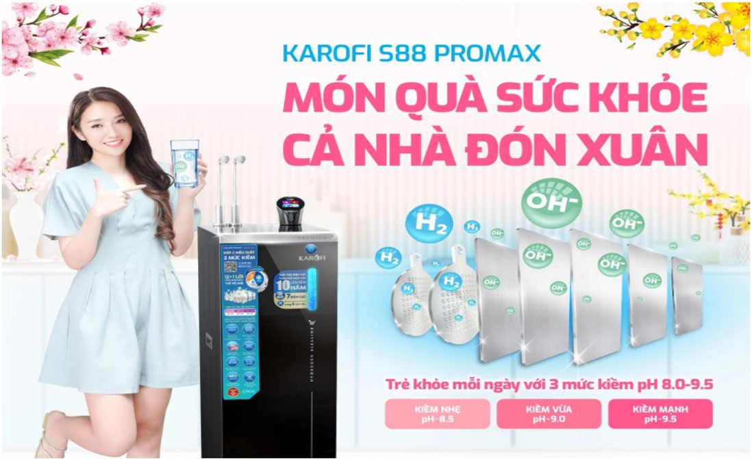 Máy lọc nước karofi