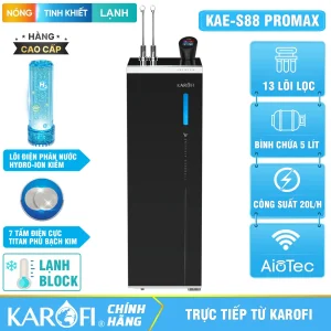 Máy lọc nước nóng lạnh Karofi Hydro-ion kiềm KAE-S88 PROMAX